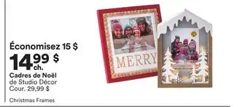 Michaels Cadres de noël de studio décor offer