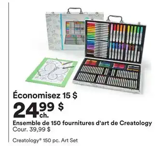 Michaels Ensemble de 150 fournitures d'art de creatology offer