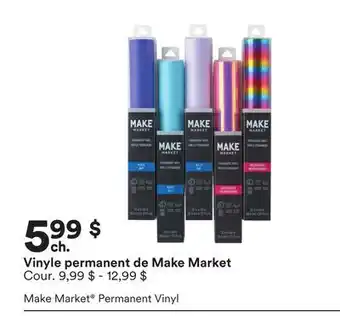 Michaels Vinyle permanent de make market offer