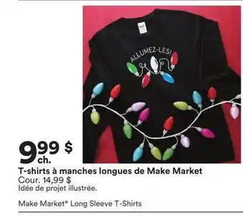 Michaels T-shirts à manches longues de make market offer
