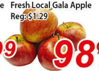 Seasons Foodmart Fresh local gala apple offer