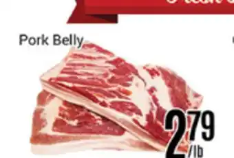 Nations Fresh Foods Pork belly offer