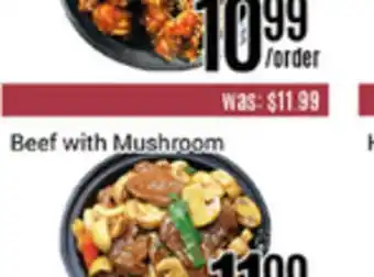 Nations Fresh Foods Beef with mushroom offer