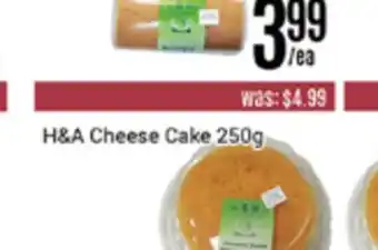 Nations Fresh Foods H&a cheese cake offer