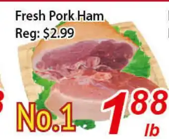 Seasons Foodmart Fresh pork ham offer