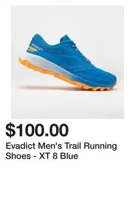 Decathlon Evadict men's trail running shoes - xt 8 blue offer