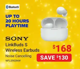 Visions Electronics Sony linkbuds s wireless earbuds offer