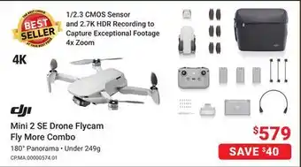 Visions Electronics Dji mini 2 se drone flycam fly more combo offer