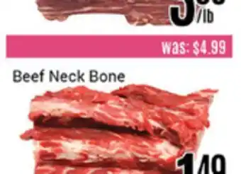 Nations Fresh Foods Beef neck bone offer