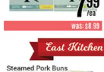 Nations Fresh Foods Steamed pork buns offer