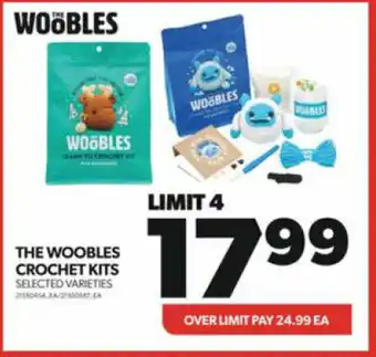 Real Canadian Superstore THE WOOBLES CROCHET KITS offer