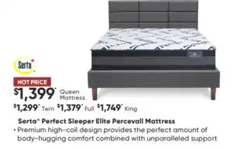 Dormez Vous Serta perfect sleeper elite percevall mattress offer