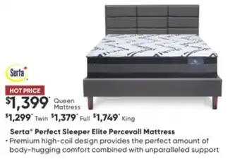 Sleep Country Serta perfect sleeper elite percevall mattress offer