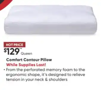 Dormez Vous Comfort contour pillow offer