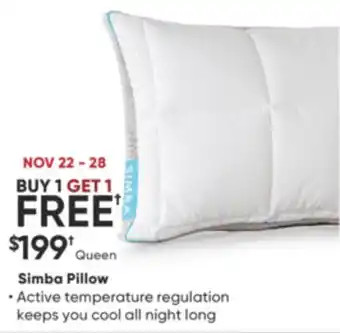 Dormez Vous Simba pillow offer