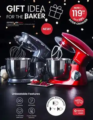 Stokes Odyssey 6-speed stand mixer offer