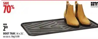Canadian Tire Multy home boot tray offer