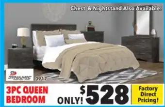 Surplus Furniture Canyon maple 3-piece bedroom set offer