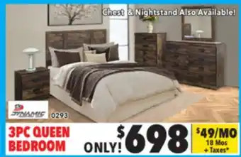Surplus Furniture Montana 3-piece bedroom set offer