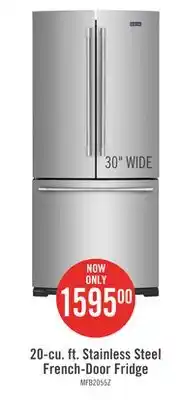 The Brick Maytag 20 cu. ft. french-door refrigerator mfb2055frz offer