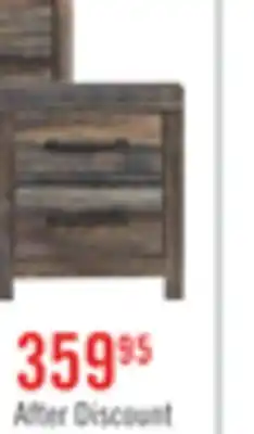 The Brick Abby nightstand - brown offer