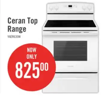The Brick Amana 4.8 cu. ft. freestanding electric range yaer6303mfw offer