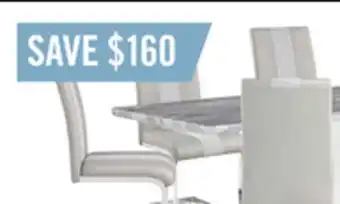 The Brick Nova 7-piece dining package offer