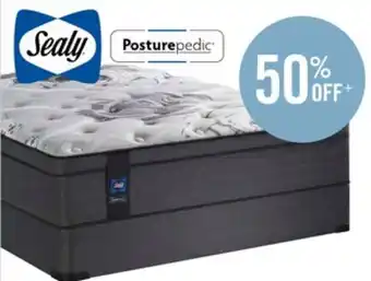 The Brick Sealy posturepedic bloomfield eurotop queen mattress offer