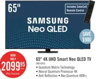The Brick Samsung 65 qn90c 4k neo qled tv offer