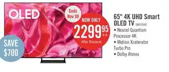 The Brick Samsung s90c 65 4k oled tv offer