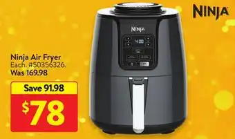 Walmart Ninja air fryer offer