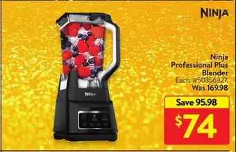 Walmart Ninja professional plus blender offer