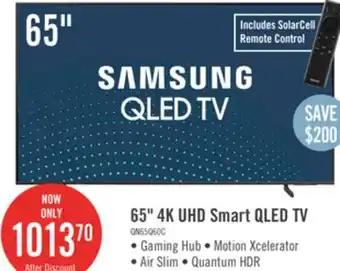 The Brick Samsung 65 q60c 4k qled tv offer