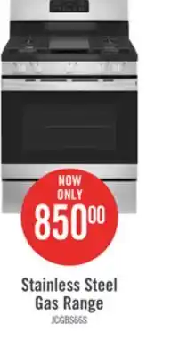 The Brick Ge 5.0 cu. ft. freestanding steam-clean gas range jcgbs66sekss offer