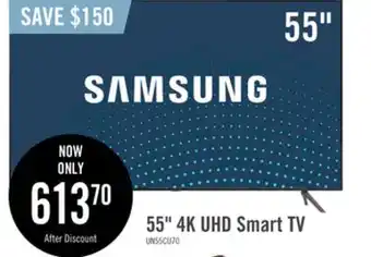 The Brick Samsung 55 cu7000 4k crystal uhd tv offer