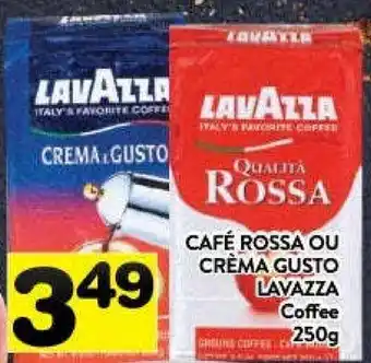 Supermarché PA Lavazza coffee offer
