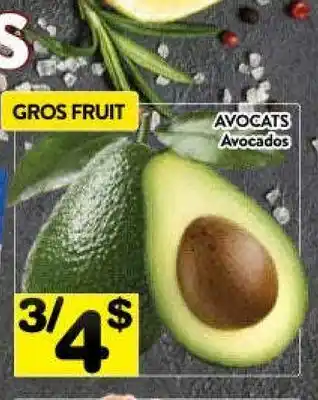 Supermarché PA Avocados offer