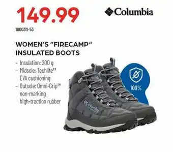 Pronature Women's firecamp insulated boots offer