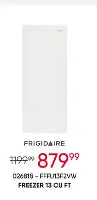 Meubles RD Frigidaire freezer 13 cu ft offer