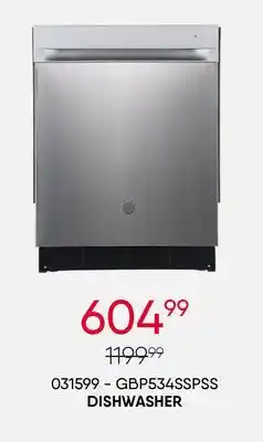 Meubles RD Ge appliances dishwasher offer