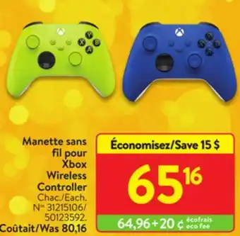 Walmart Xbox wireless controller offer