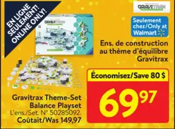 Walmart Gravitrax theme-set balance playset offer