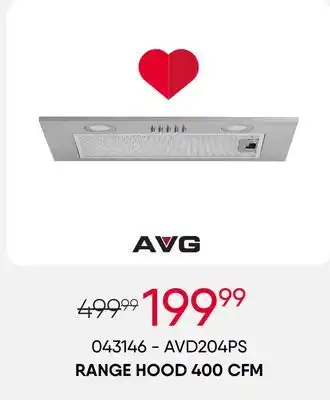 Meubles RD Range hood 400 cfm offer