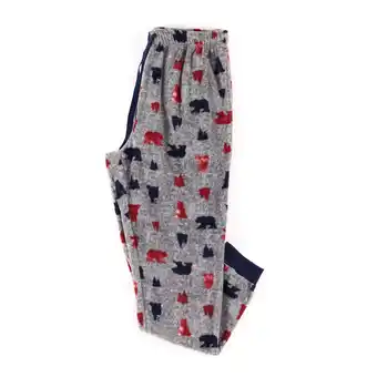 Giant Tiger Mountain ridge men's north country printed micropolar pj pants offer