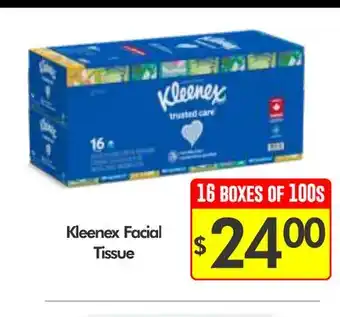 Stocked Cases Kleenex facial tissue offer