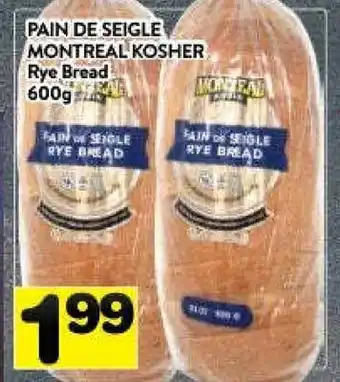 Supermarché PA Rye bread offer
