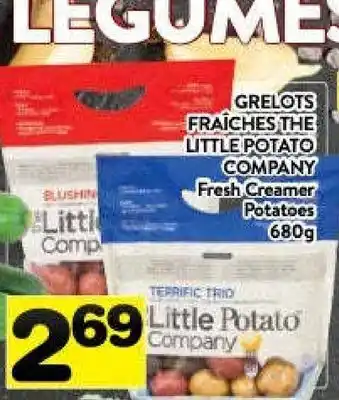 Supermarché PA Fresh creamer potatoes offer