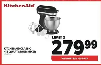 Real Canadian Superstore Kitchenaid classic 4.5 quart stand mixer offer