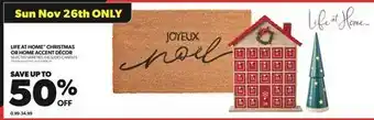 Real Canadian Superstore Life at home christmas or home accent décor offer
