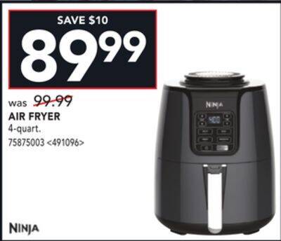 Lowe's Ninja air fryer offer